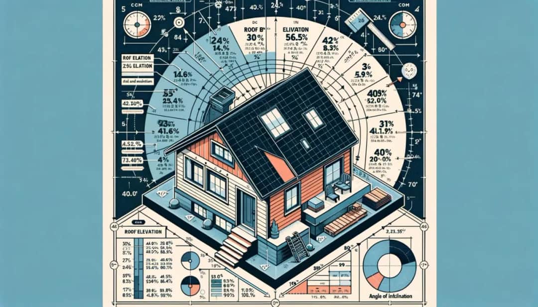 Jak obliczyć spadek dachu na 3 metrach, aby uniknąć błędów?